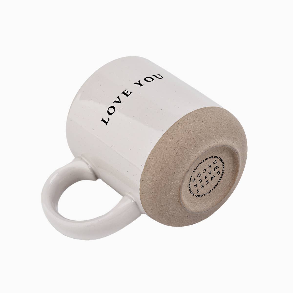 Love You Stoneware Coffee Mug - Gifts & Home Decor